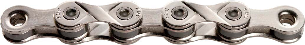 KMC řetězec kol X8 1 2x3 - 114 Odkazy - stříbro