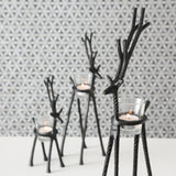 Boltze home theelichthouderset alfred hert 3-delig