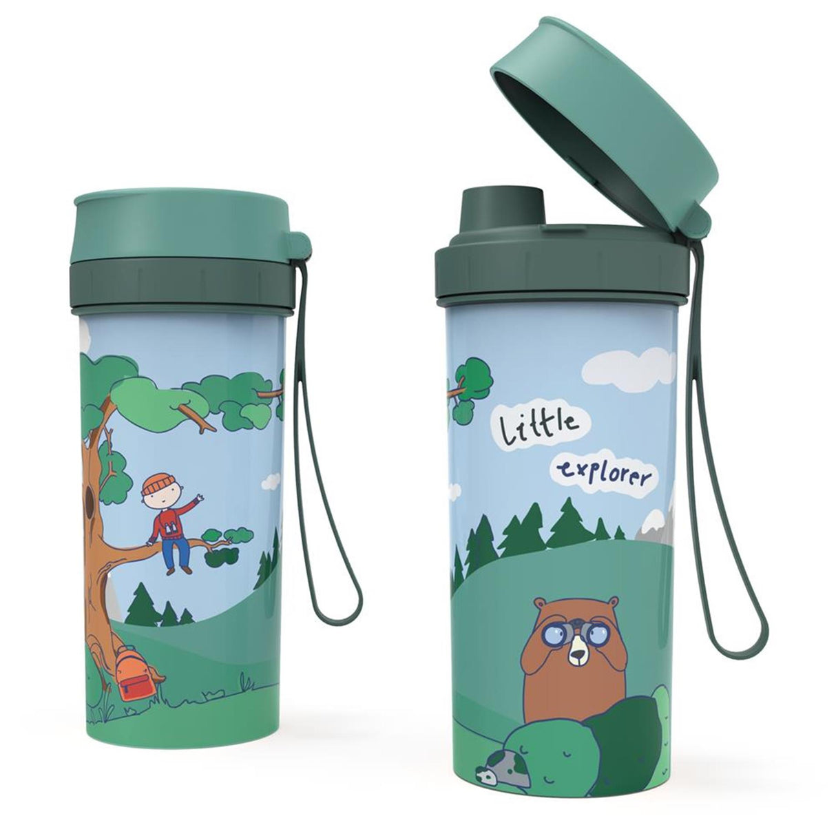 Bicchiere scolastico Rotho to go 400ml ragazzi