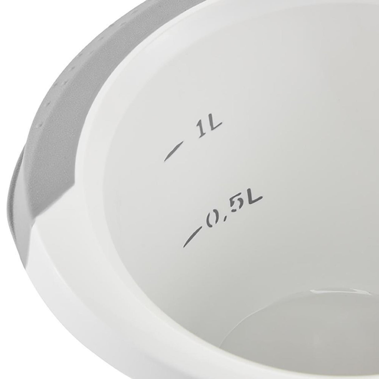 Keeeper mengkom anti-slip 1,5l wit grijs