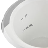 Keeeper mengkom anti-slip 1,5l wit grijs