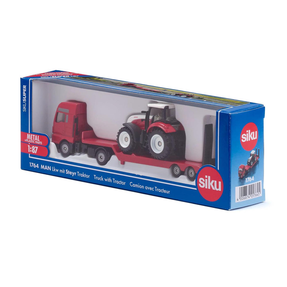 Siku man vrachtauto met tractor 1764
