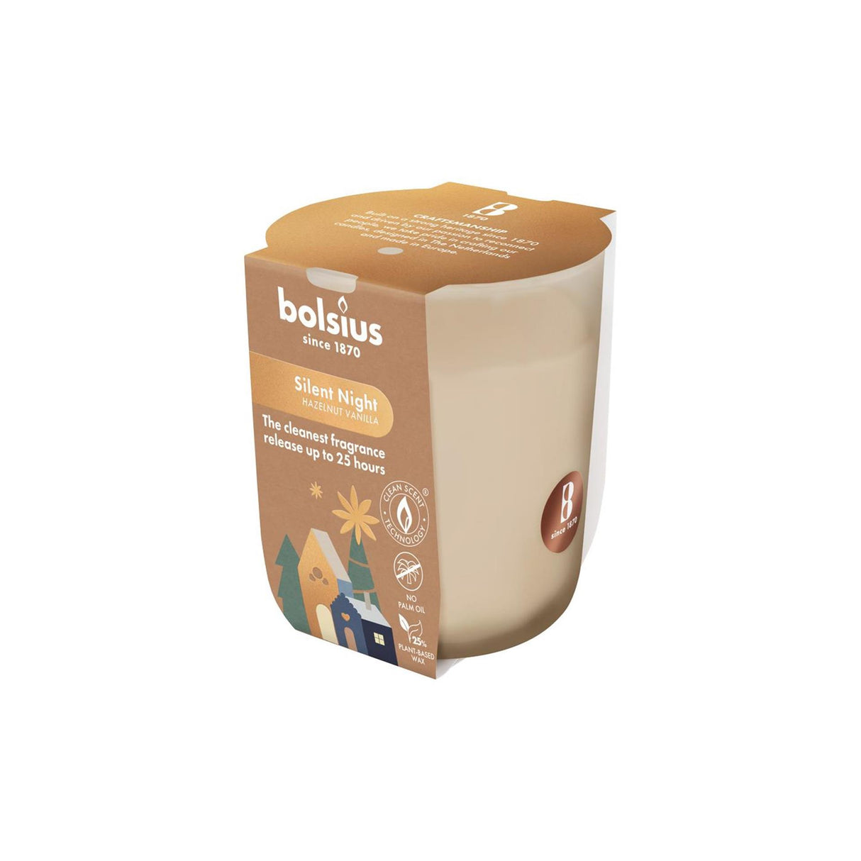 Bolsius vaso perfumado noche silenciosa 80 73