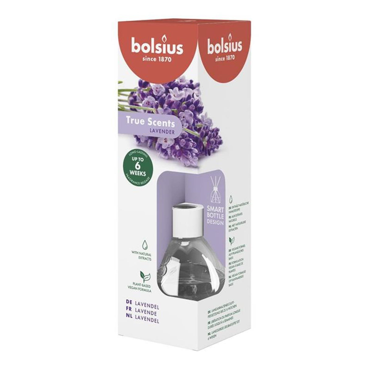 Bolsius fragrance sticks 60ml lavender