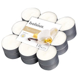Bolsius scented tea lights true scents vanilla 18 pieces