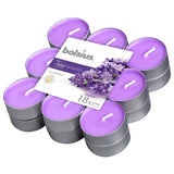 Bolsius scented tea light true scents lavender 18 pieces