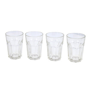 Vynikající sada domácího nápojového skla 4dílná 36cl