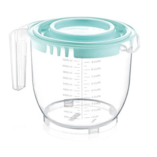 Other brands measuring cup 2200 ml mint transparent
