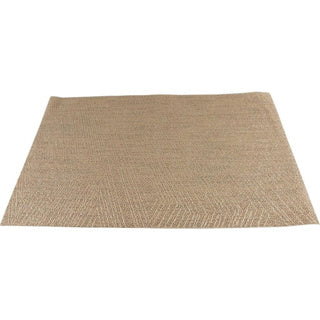 Placemat 30x45cm polyester gold