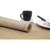 Placemat 30x45cm polyester gold