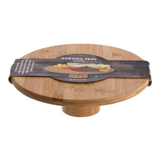 Other brands Serving board on foot bamboo