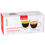 Schäfer Mug double -walled 240ml set of 2