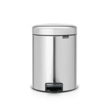 Brabantia Pedal biner newicon 5l matte steel
