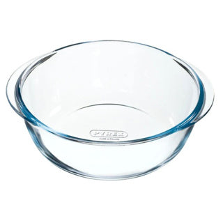 Pyrex airfryer ovenschaal 20x18x7 cm rond | 2 stuks
