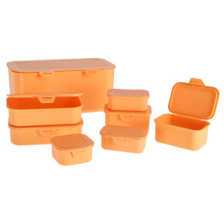 Pic food storage boxes set of 8 assorti