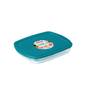 Pyrex Kachgeschäft 1,7l 28x20cm Schossel mat Deckel