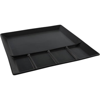 Miscellaneous fondue board 24.5x24.5 cm matte black