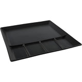 Miscellaneous fondue board 24.5x24.5 cm matte black