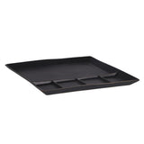 Miscellaneous fondue board 24.5x24.5 cm matte black