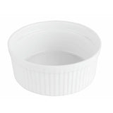 Souffles dish 12x5cm white