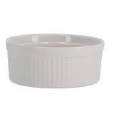 Souffles dish 12x5cm white