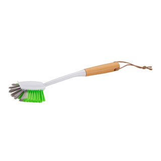 Clean Home bamboo dishwashing brush oval