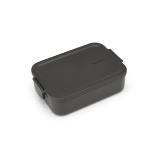 Brabantia lunch box make take medium dark gray | 2 pcs