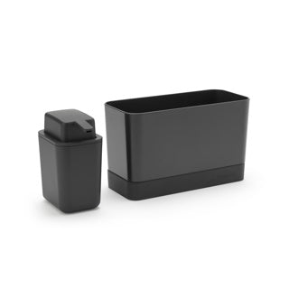 Brabantia sinkide countertop organizer set darkgrey