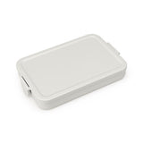 Brabantia lunchbox make take flat light gray