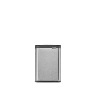 Brabantia Bo Waste bucket, 4L - Matt Steel Fingerprint Proof
