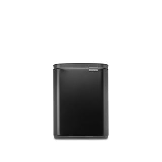 Brabantia Bo Waste bucket, 7L - Matt Black