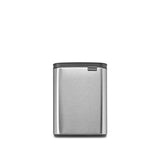Brabantia Bo Waste bucket, 7L - Matt Steel Fingerprint Proof