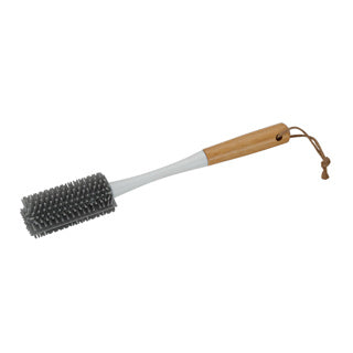 Clean home bottle brush bamboo and silicone round