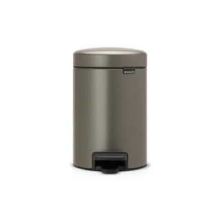 Brabantia pedal bin newicon 3l platinum