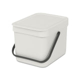 Brabantia Waste bucket Sort Go 6L Light Gray