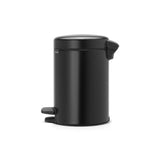 Brabantia Newicon pedal bin 3l Matt Black