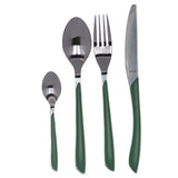 Amefa cutlery set eclat 24 pieces green