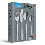Amefa cutlery set vintage stonewash 16 -piece