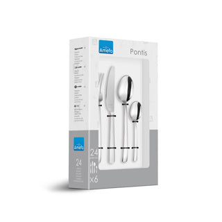 Amefa cutlery set 24 -piece pontis