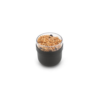 Brabantia yoghurt cup make take 0.5l dark grey
