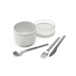 Brabantia yoghurt cup make take 0.5l light grey