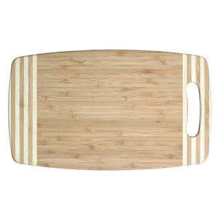 Bamboo cutting board top n tail 35x20x2 cm