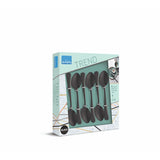 Amefa teaspoons black 6 pieces