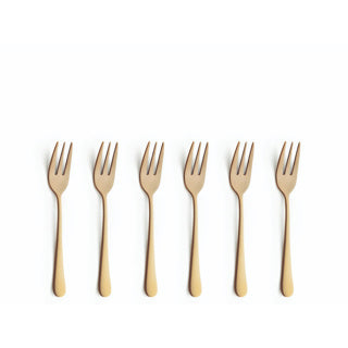 Amefa Austin Pak fork Gold 6 pieces