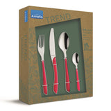 Amefa jedilni pribor Eclat 24 -Piece Raspberry