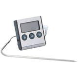 Thermometer with timer