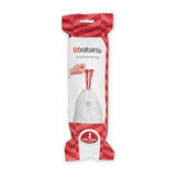 Brabantia Perfectfit Sac Sac, code J, 23L, 20 pièces