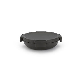 Brabantia lunch bowl make take 1l dark gray
