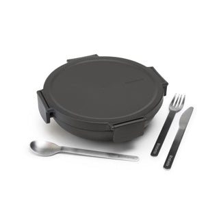 Brabantia lunch bowl make take 1l dark gray