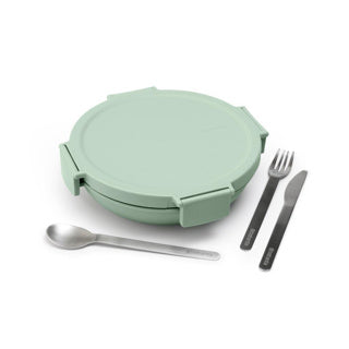 Brabantia lunch bowl make take 1l jade green